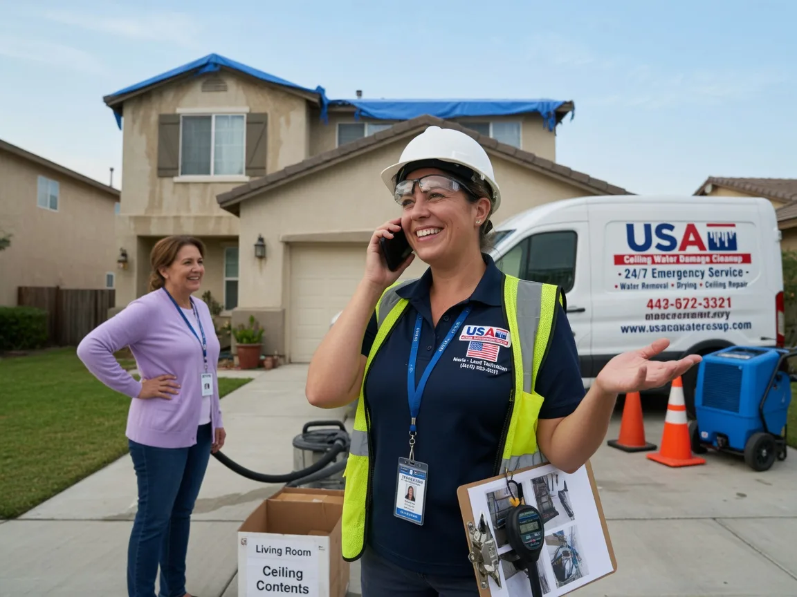 Ceiling Water Damage Restoration Johnston City, IL FAQs